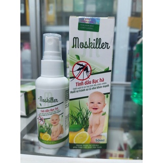Tinh Dầu Bạc Hà Đuổi Muỗi MOSKILLR 50ML