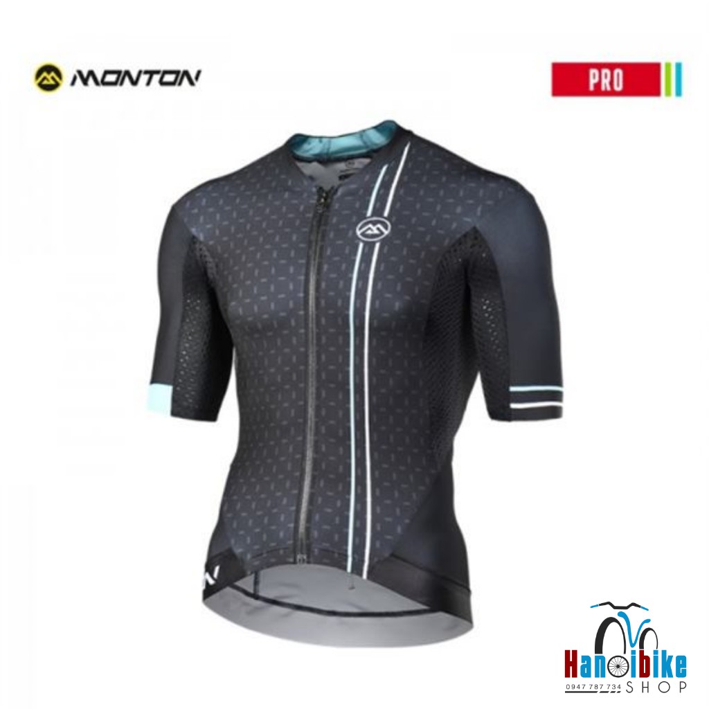 Áo đạp xe ngắn tay Monton PRO VENUCIA BLACK
