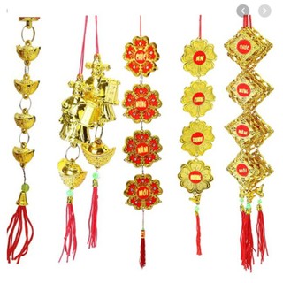 LIỄN  KHÁCH TREO ĐÀO QUẤT TRANG TRÍ TẾT