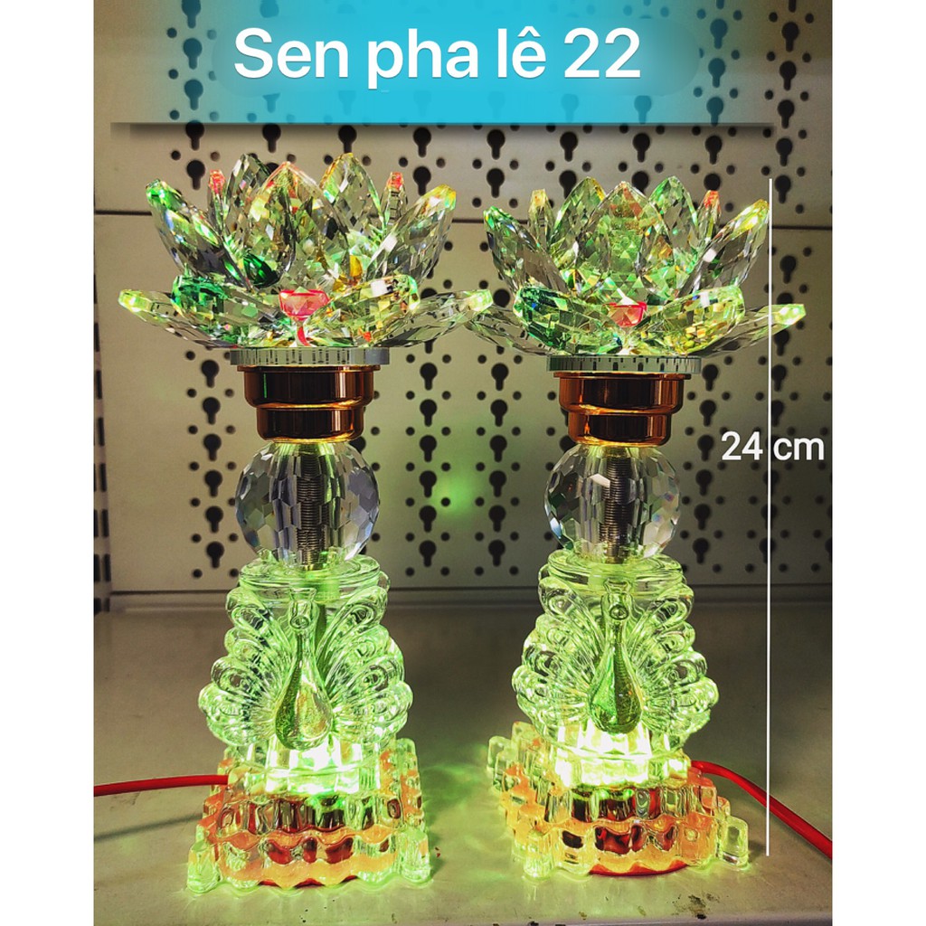 Đèn thờ SEN PHA LÊ 2 TẤC 3