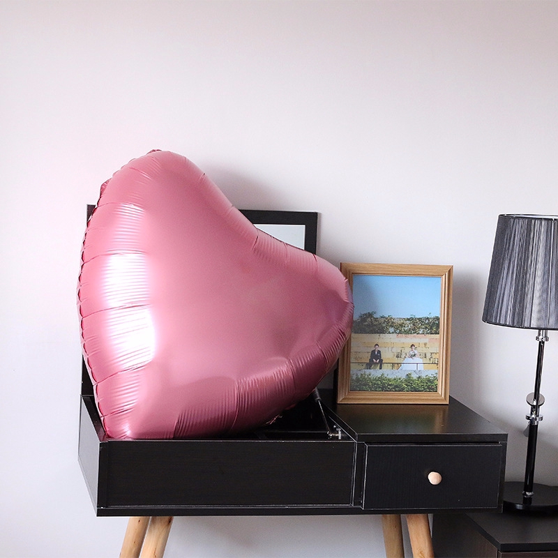 Bong Bóng Nhôm Hình Trái Tim Kích Thước 75cm (32Inch)