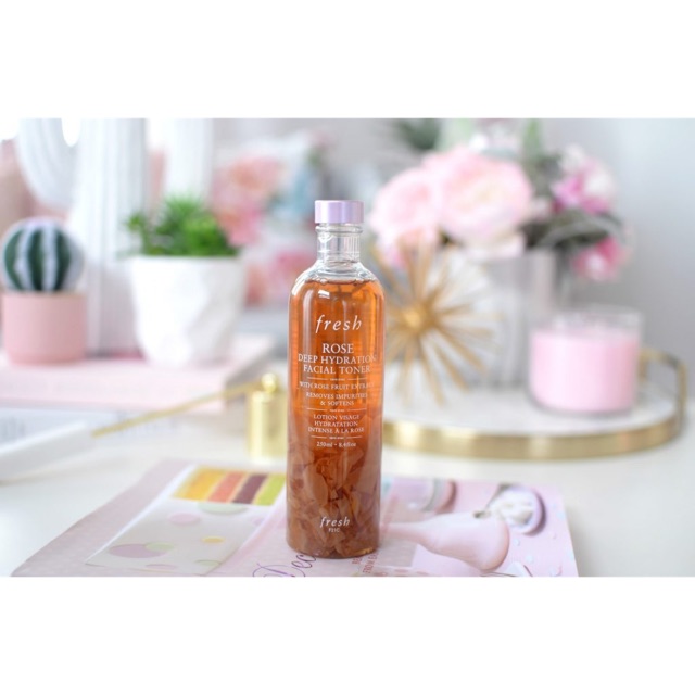 Nước Cân Bằng Da Fresh Rose Deep Hydration Facial Toner