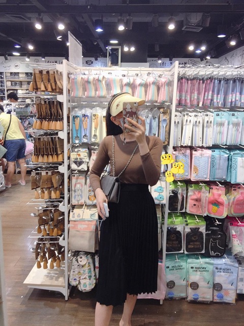 [GIÁ HUỶ DIỆT] Chân váy xếp ly dài