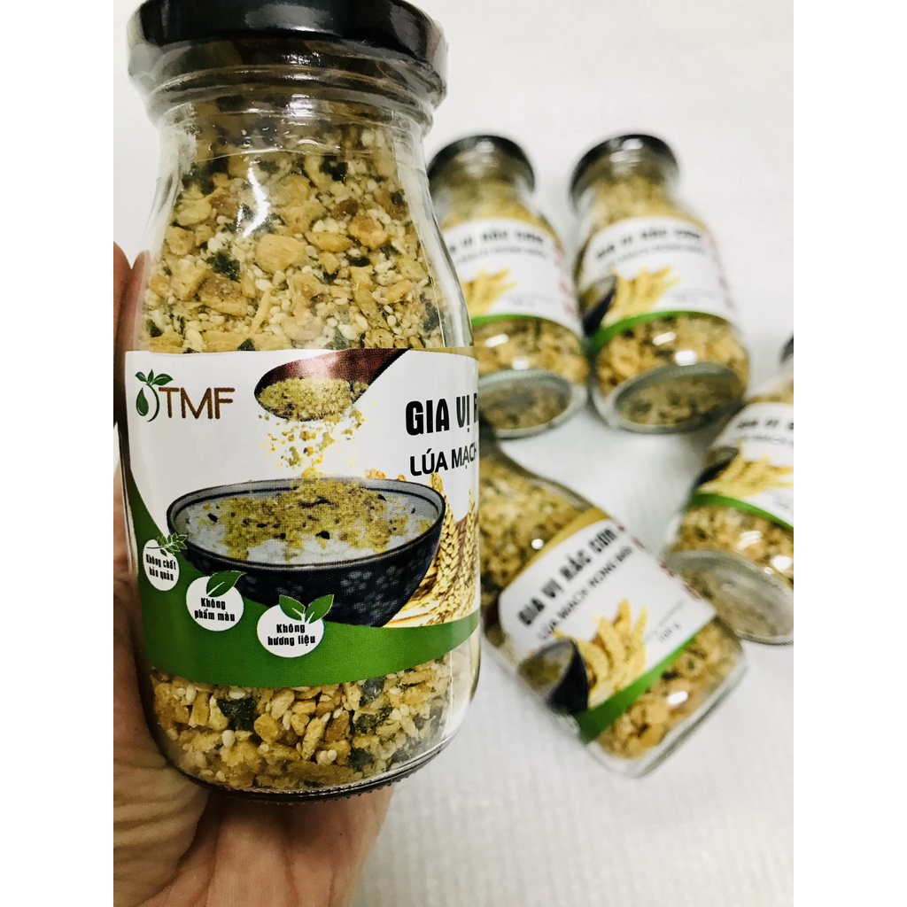 Gia vị rắc cơm Lúa mạch rong biển Tâm Minh Foods 48gr-100gr