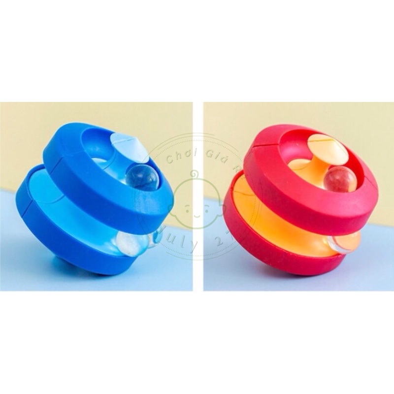 Cù Quay + Con Quay + Rubik Kết Hợp 3 Trong 1, Đồ Chơi Giảm Stress