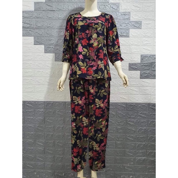 Đồ Bộ Mặc Nhà Shop Thục Anh, Bộ Tole  Nhung Tay Lỡ Quần Dài Trung Niên Bigsize