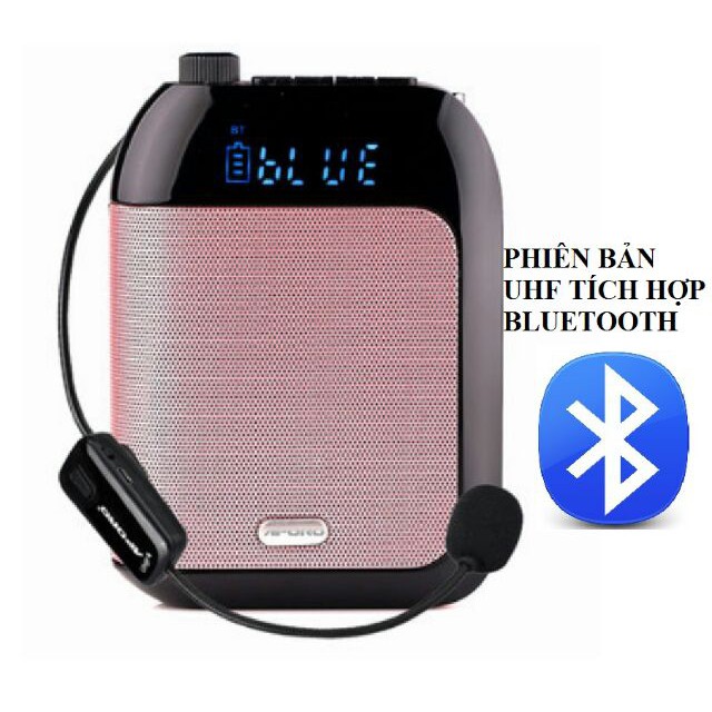 Máy trợ giảng Aporo T9 UHF bluetooth 4.0 ( tặng 1 túi đựng )