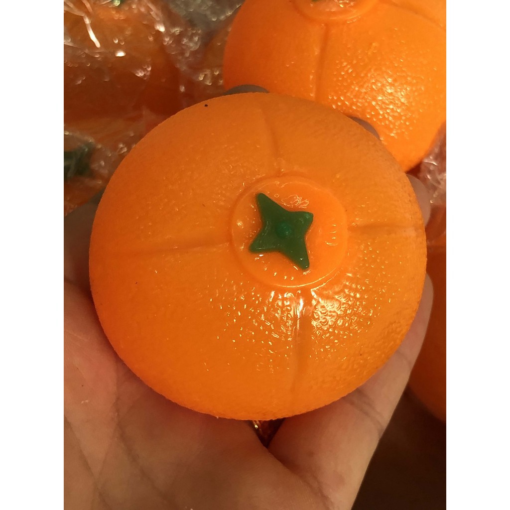 Gudetama Squishy bóp trút giận hình quả cam