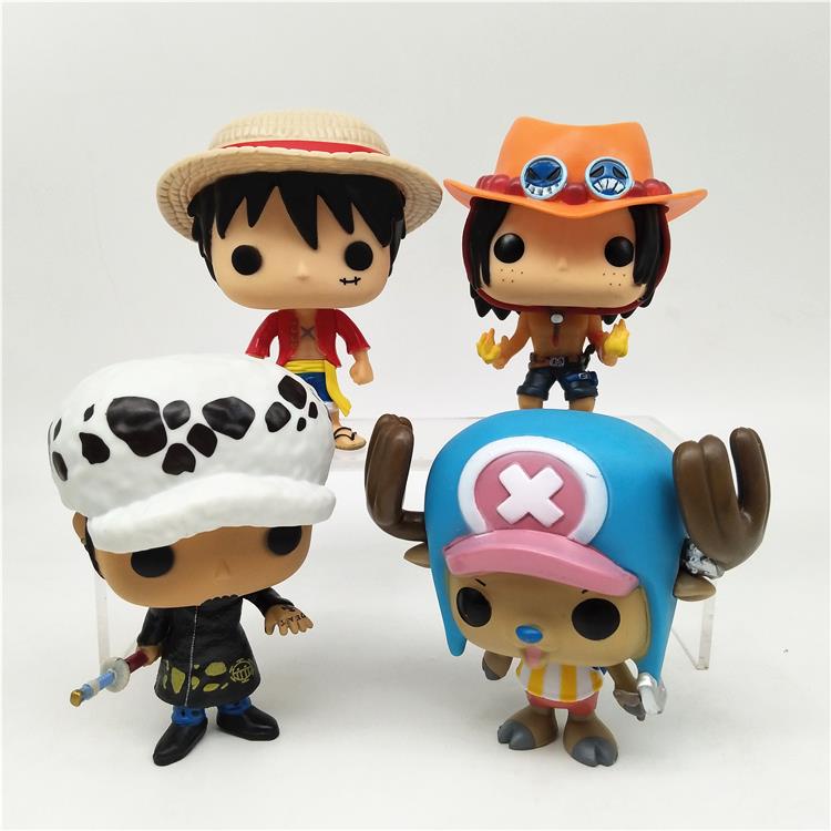 Funko POP Mô Hình Đồ Chơi Nhân Vật Luffy Choba Law ACE Trong Phim Hoạt Hình 10cm