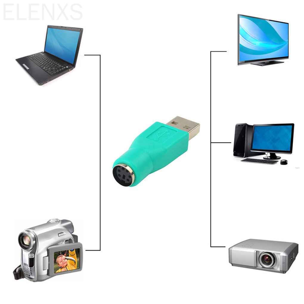 Đầu chuyển đổi USB sang PS2 cho chuột/ bàn phím/ máy tính