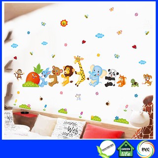 (HCM) Decal trang trí trường mầm non truyện ngụ ngôn Nhổ củ cải - decalhcm