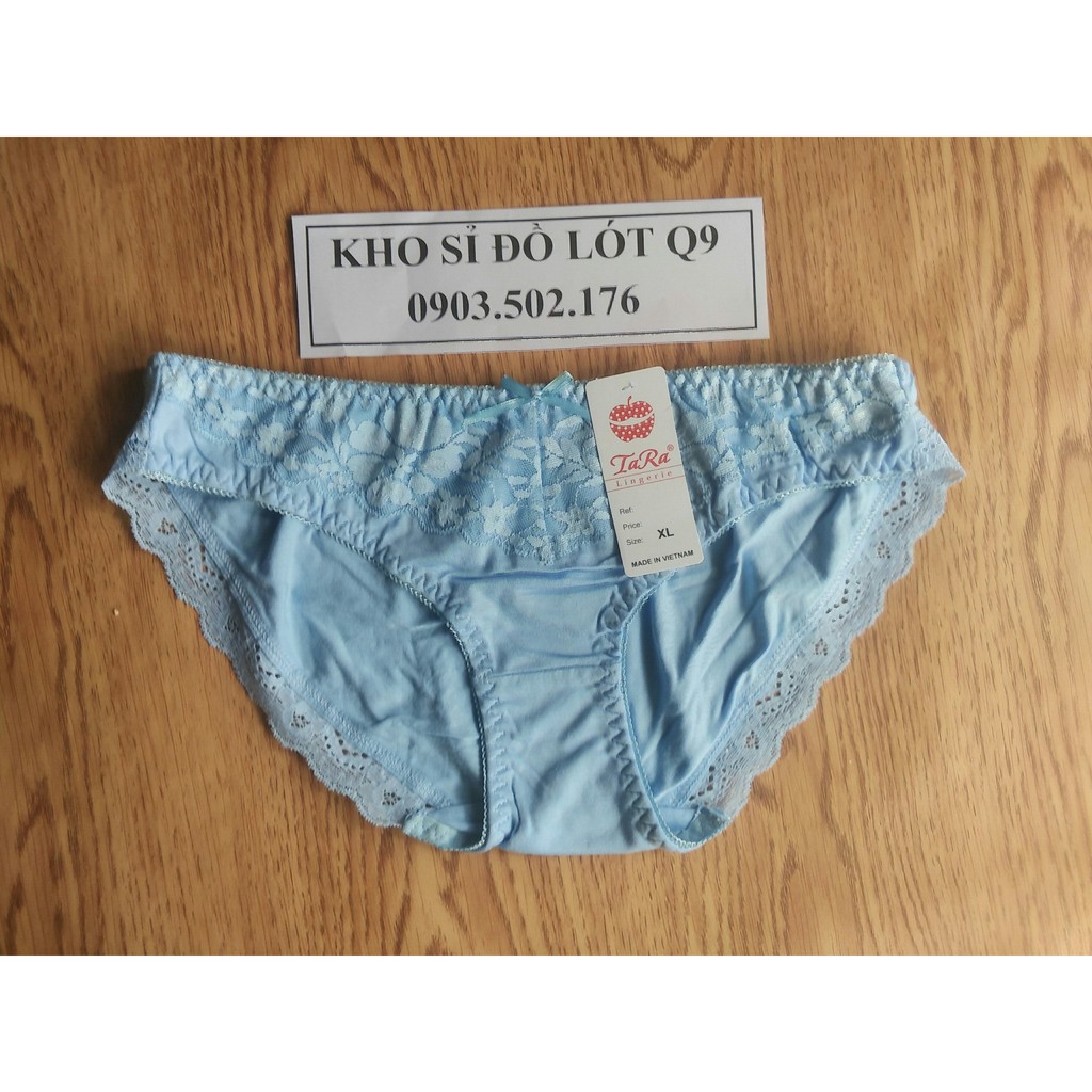 Quần lót nữ coton phối ren