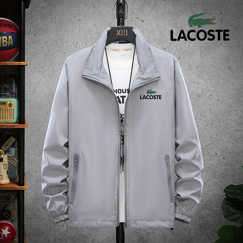 LACOSTE Áo Khoác Thể Thao Phát Quang Phong Cách Hàn Quốc Dành Cho Nam