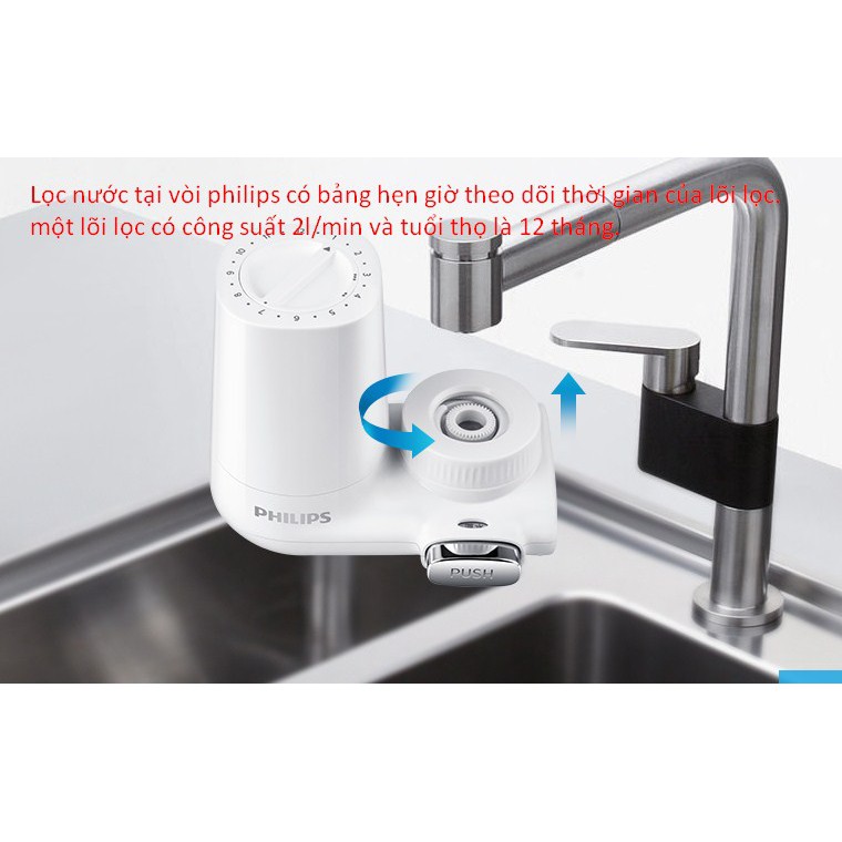 Máy lọc nước tại vòi Philips chính hãng AWP3600