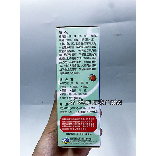 SPECIAL AROWANA EXTERNAL BACTERIA SỐ 3 250ML OCEAN FREE CHO CÁ RỒNG NẤM, RÁCH VÂY, THỐI VÂY