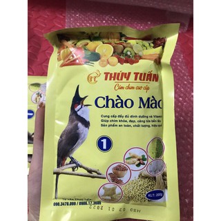 Cám chim Thúy Tuấn chào mào số 1 - thức ăn nuôi chim hạt dạng viên đóng gói chính hãng