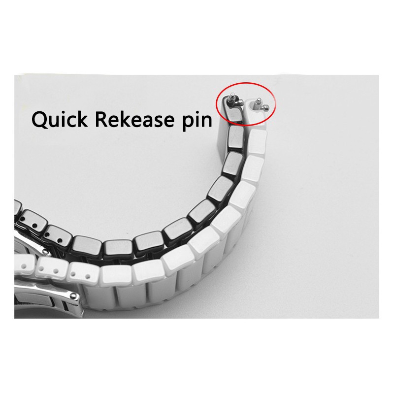 Dây Đeo Bằng Sứ Cho Đồng Hồ Thông Minh Huami Amazfit Bip Bit Youth Lite 1S U / GTS 4 3 2 2e 4Mini 2Mini