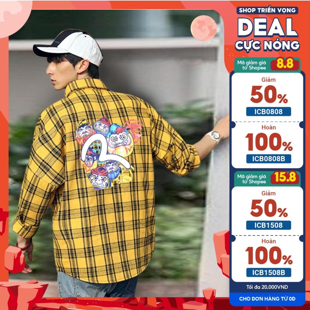 Áo Sơ Mi Nam Dày Tay EVESU BN-FASHION Sơ Mi Nam Đẹp In Hình Đầu Lâu Hót Trend 2022.