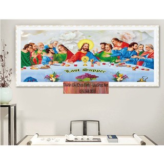 Tranh đính đá BỮA TIỆC LY DF2853(110x60cm) chưa đính