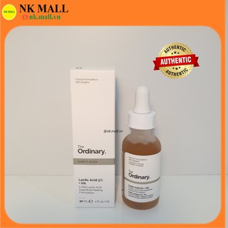 (Bill Korea) Tinh Chất Serum The Ordinary Lactic Acid 5% - 10% + HA - 30ml tẩy tế tào thết, cấp ẩm, sáng da