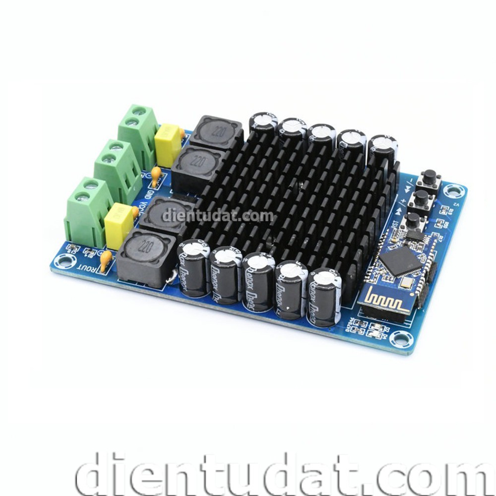 Khuếch Đại Âm Thanh Bluetooth 2*100W TDA7498 - A102