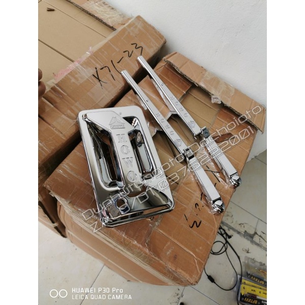 Ốp trang trí mạ Crome xe tải HOWO TMT/ TMT SINOTRUCK.