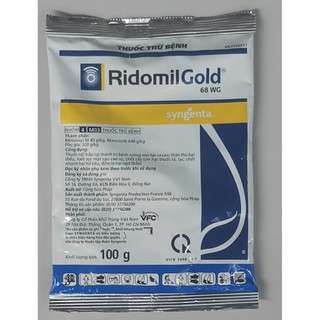 Thuốc trừ bệnh Ridomil gold 68wg gói 100g