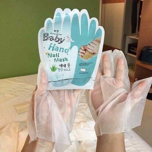 Mặt Nạ Tay Baby Hand Nail Mask Thái Lan Mặt Nạ Ủ Tay Móng Tay Dưỡng Da Tay Mềm Mịn