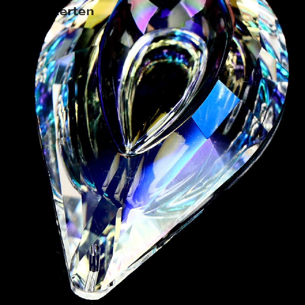 Rten Hanging Crystal Prism Suncatcher for Windows Decoration AB-Color Chandelier Part n