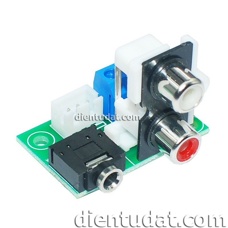 Mạch chuyển jack 3.5mm - RCA - domino - header connector