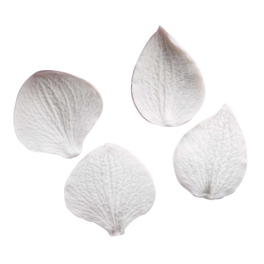 Khuôn silicone Nhấn Bánh Hình Cánh Hoa Lan & Bướm