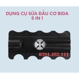 Dụng cụ sửa đầu cơ bida 5 trong 1