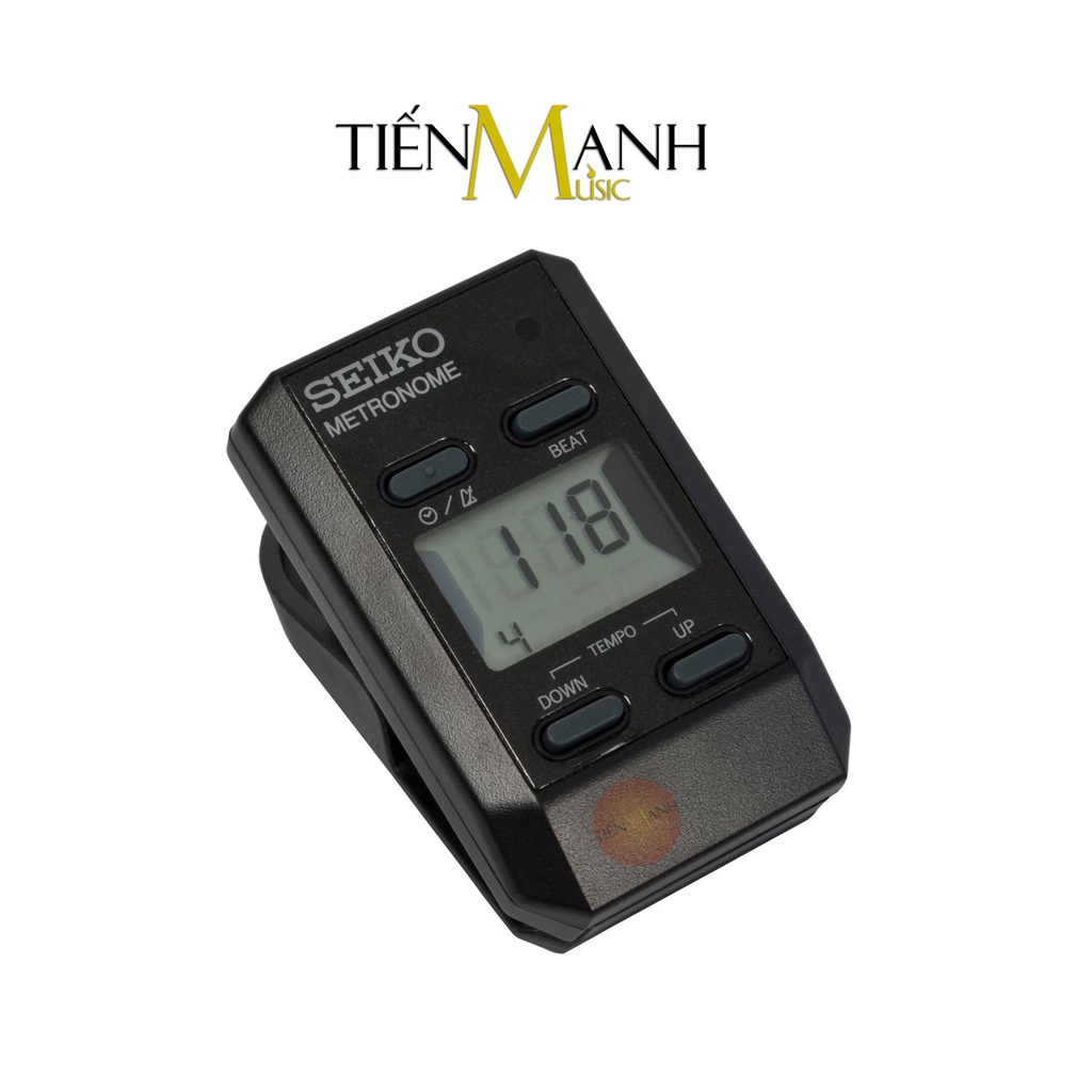 [Chính Hãng] Máy Đập Nhịp Điện Tử Seiko DM51 - Metronome Dùng cho Học Nhạc Cụ, Piano, Organ, Violin, Sáo - Đếm, Gõ, Đánh