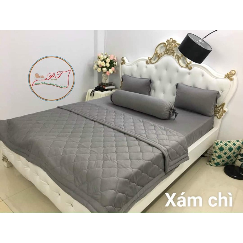 Ga chống thấm cho bé,chính hãng PT, chất liệu 100% cotton cao cấp, bé tè lau là sạch, mẹ chăm sóc bé nhàn hơn (mẫu trơn)