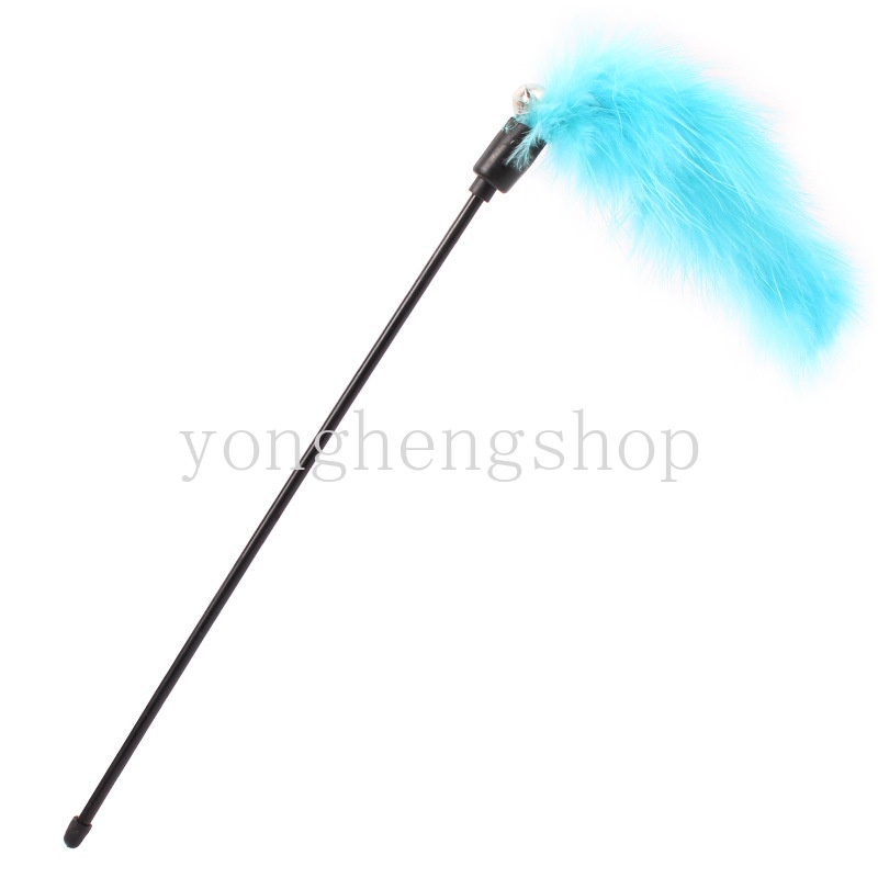 Gậy Đồ Chơi Gắn Lông Vũ Tập Tương Tác Cho Mèo