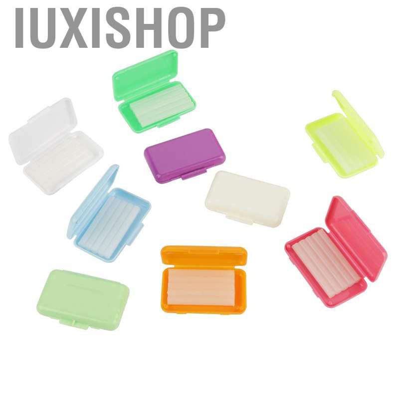10 Box Dental Flavoured Relief Ortho Wax Brace Fruit Scent Gum Irritation Set