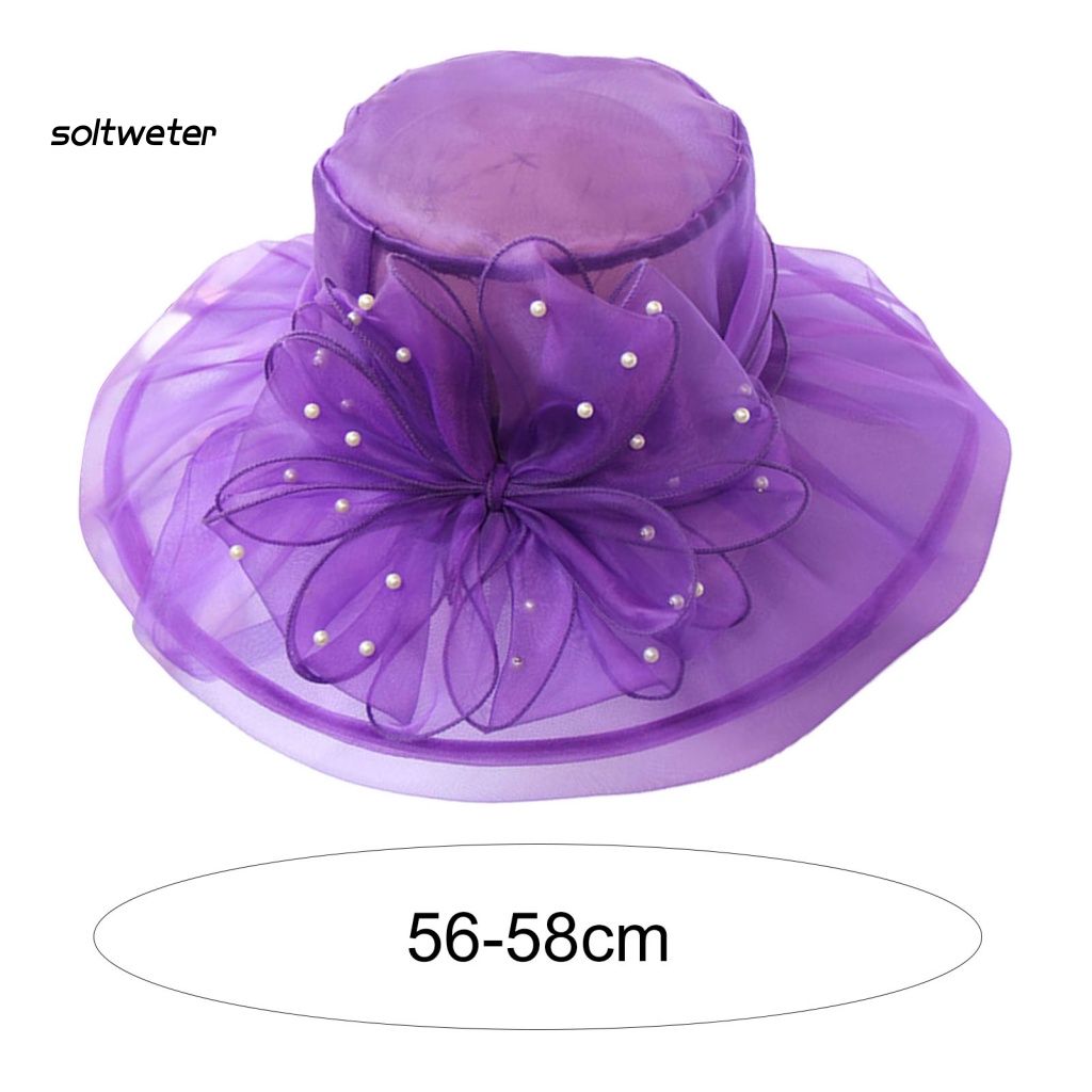 Mũ Chống Nắng Phong Cách Retro Thời Trang Cho Cô Dâu