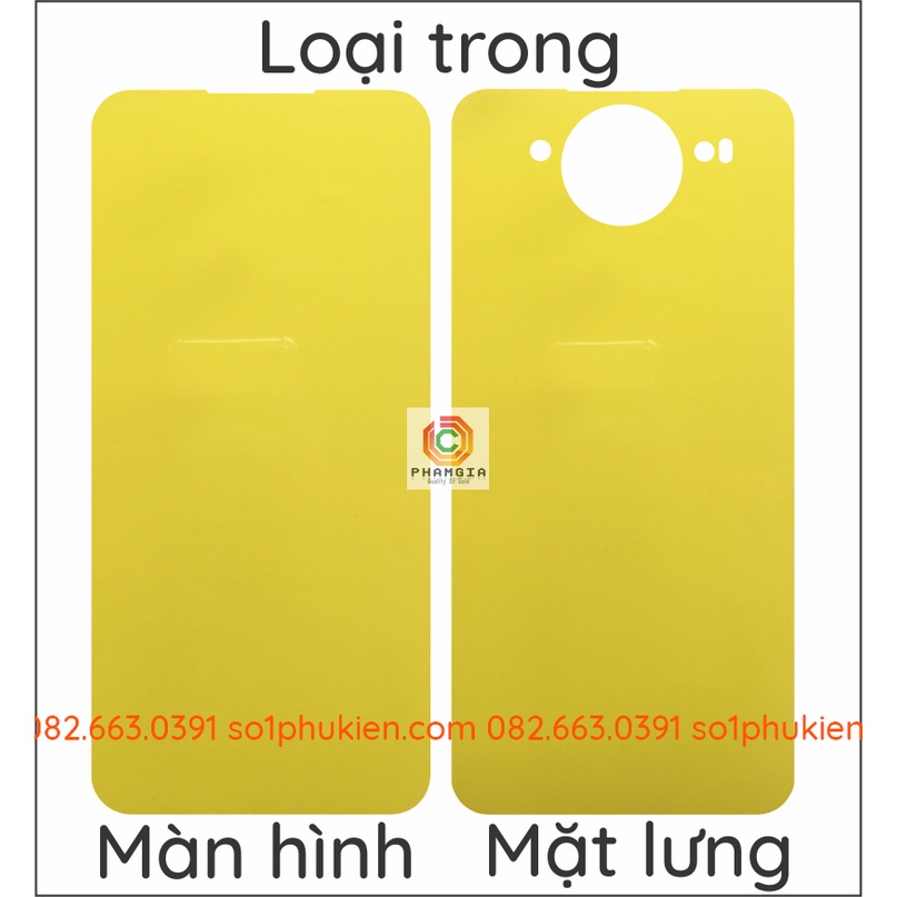 Dán PPF dành cho Vivo Nex 2 mặt lưng ,màn hình siêu chống trầy