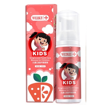 Kem đánh răng bọt WEIKE cho bé 1 tuổi trở lên