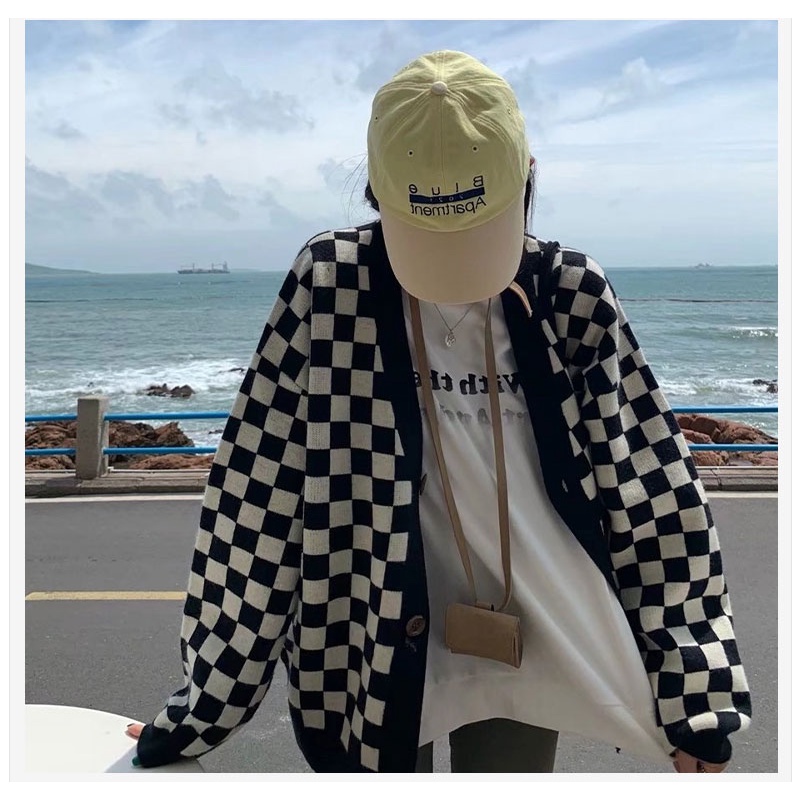 Áo cardigan nam dáng rộng, áo khoác nam chất len mặc ngoài thời trang unisex phong cách Hàn Quốc
