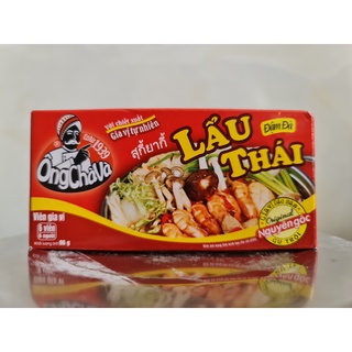 [Hộp 96g – LẨU THÁI] VIÊN GIA VỊ [VN] ÔNG CHÀ VÀ Thai Hot Pot Cube sauce