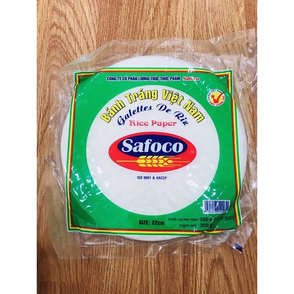 Bánh tráng cuốn gỏi ăn liền Safaco 200g/300g