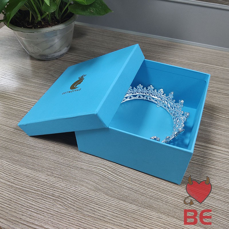 YADORNOS Vương miện đính đá sang trọng cho cô dâu độc đáo sáng tạo