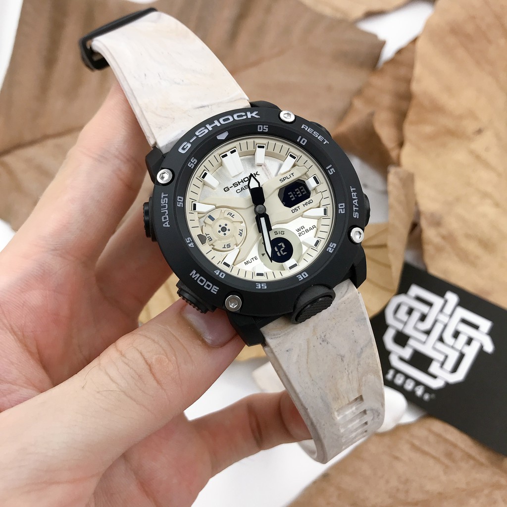 Đồng hồ nam Casio G-SHOCK GA-2000 / GA-2000WM-1A chống va đập chính hãng