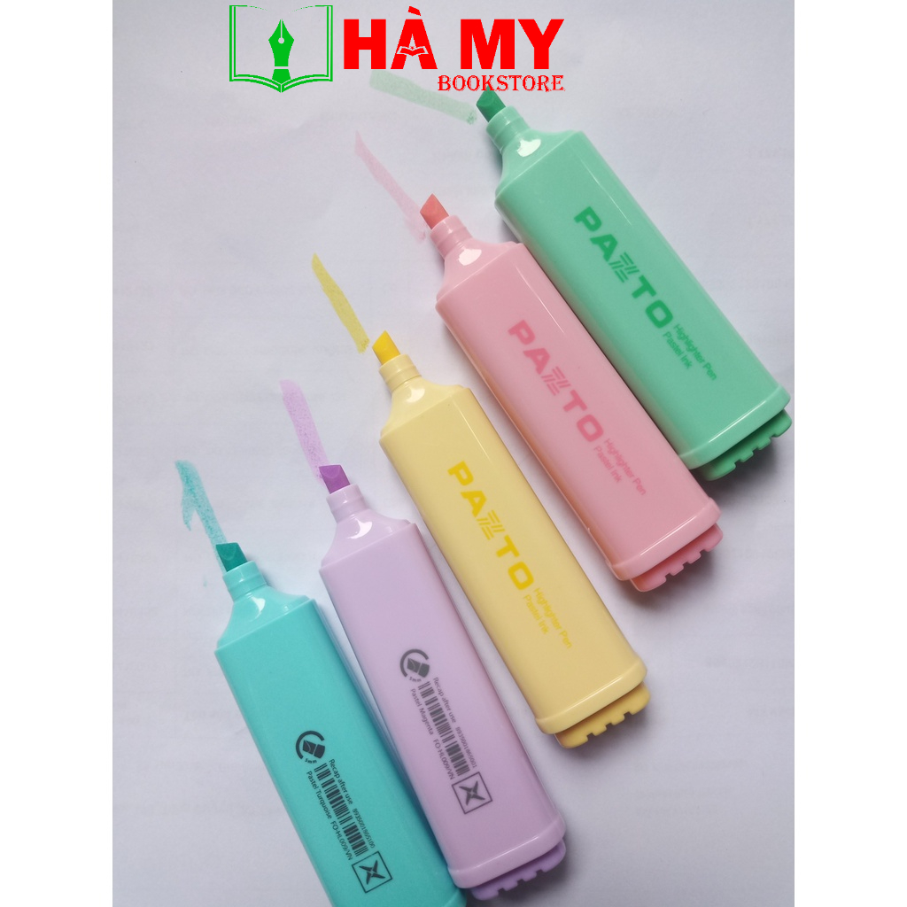 [Hỏa Tốc] Bút dạ quang màu Pastel Thiên Long Flexoffice Pazto FO-HL009/VN
