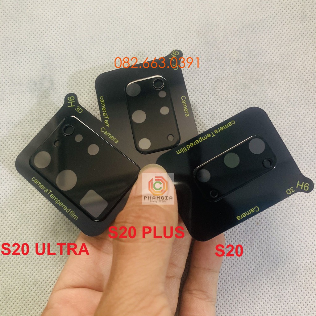 Kính cường lực camera Samsung S20 / S20 plus / S20 ultra giúp bảo vệ cam chụp hình đẹp