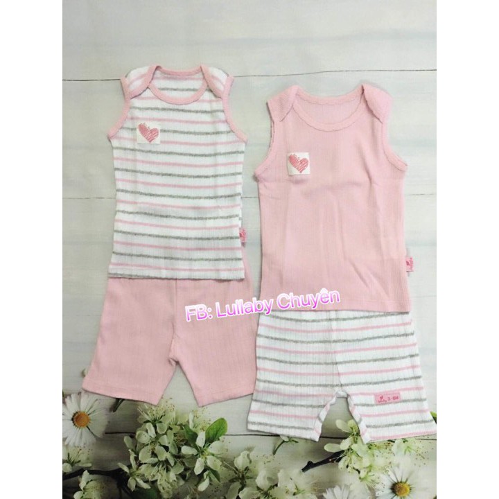 SET 2 BỘ SÁT NÁCH VC BÉ GÁI 3M-4Y