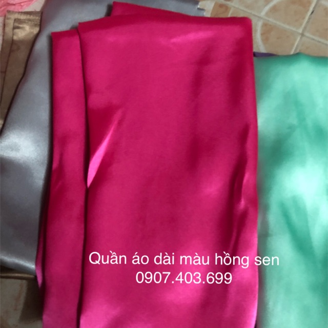 Quần Áo Dài Nữ Hồng Sen Đẹp (Size S đến 7XL)