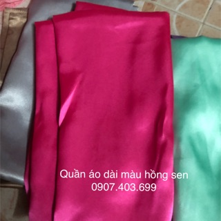 Quần Áo Dài Nữ Hồng Sen Đẹp (Size S đến 7XL)