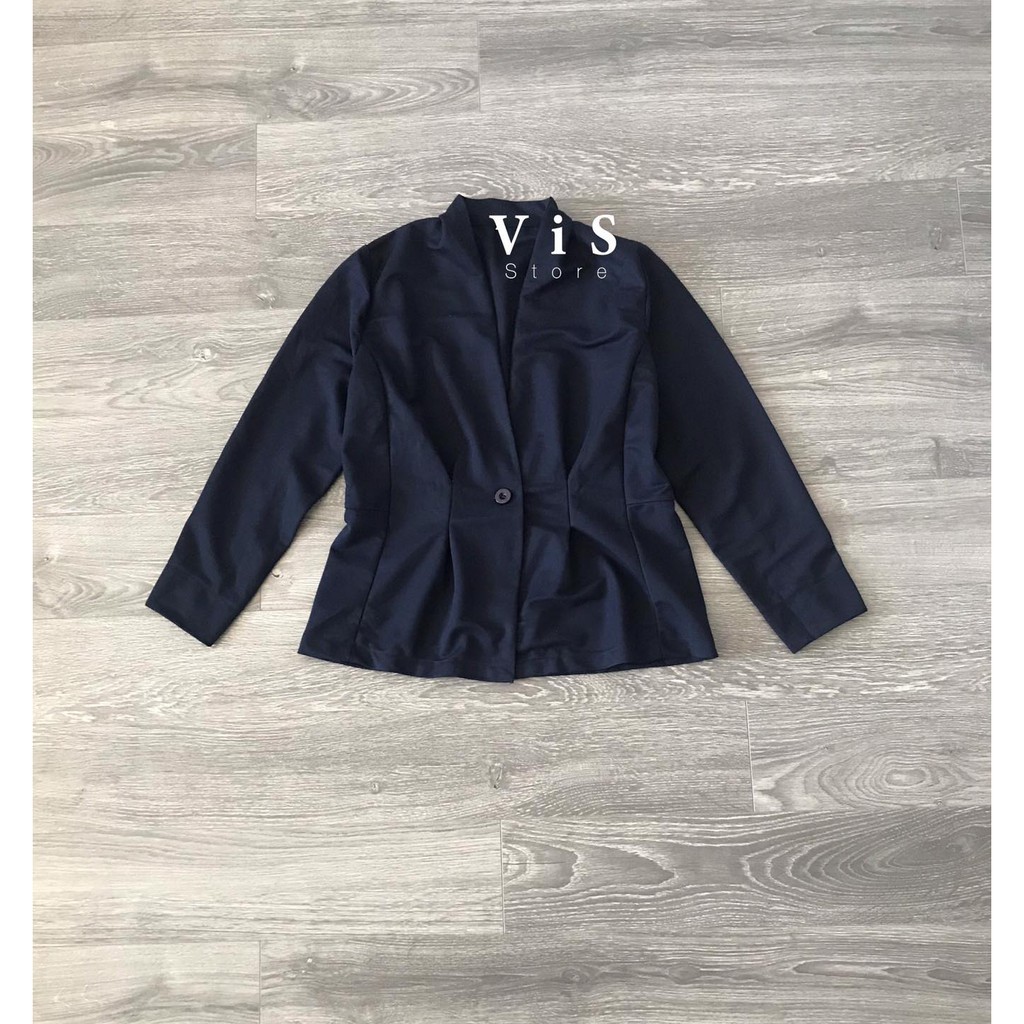 ÁO KHOÁC VEST NỮ 1 NÚT TAY DÀI